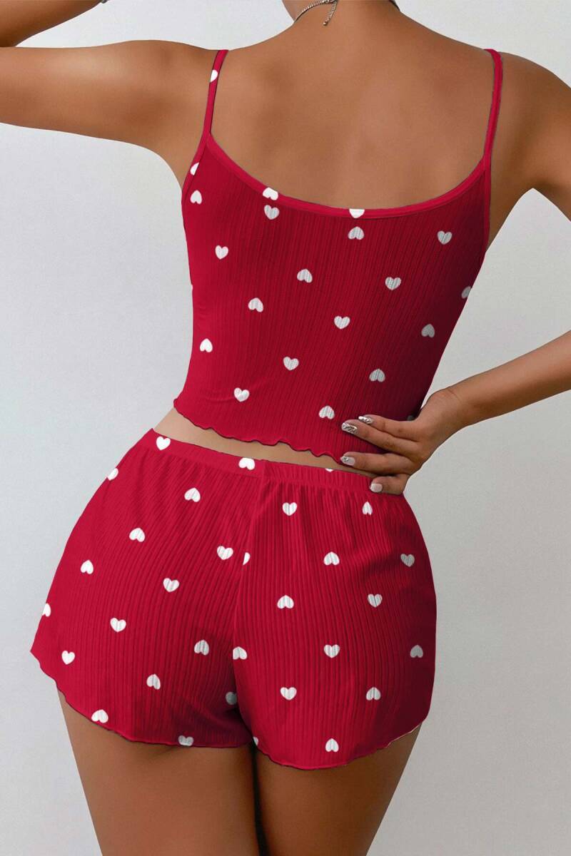 ÇeyizeDairHerşey - Stars Süpersoft Şort Takım Lovely 6442 (1)