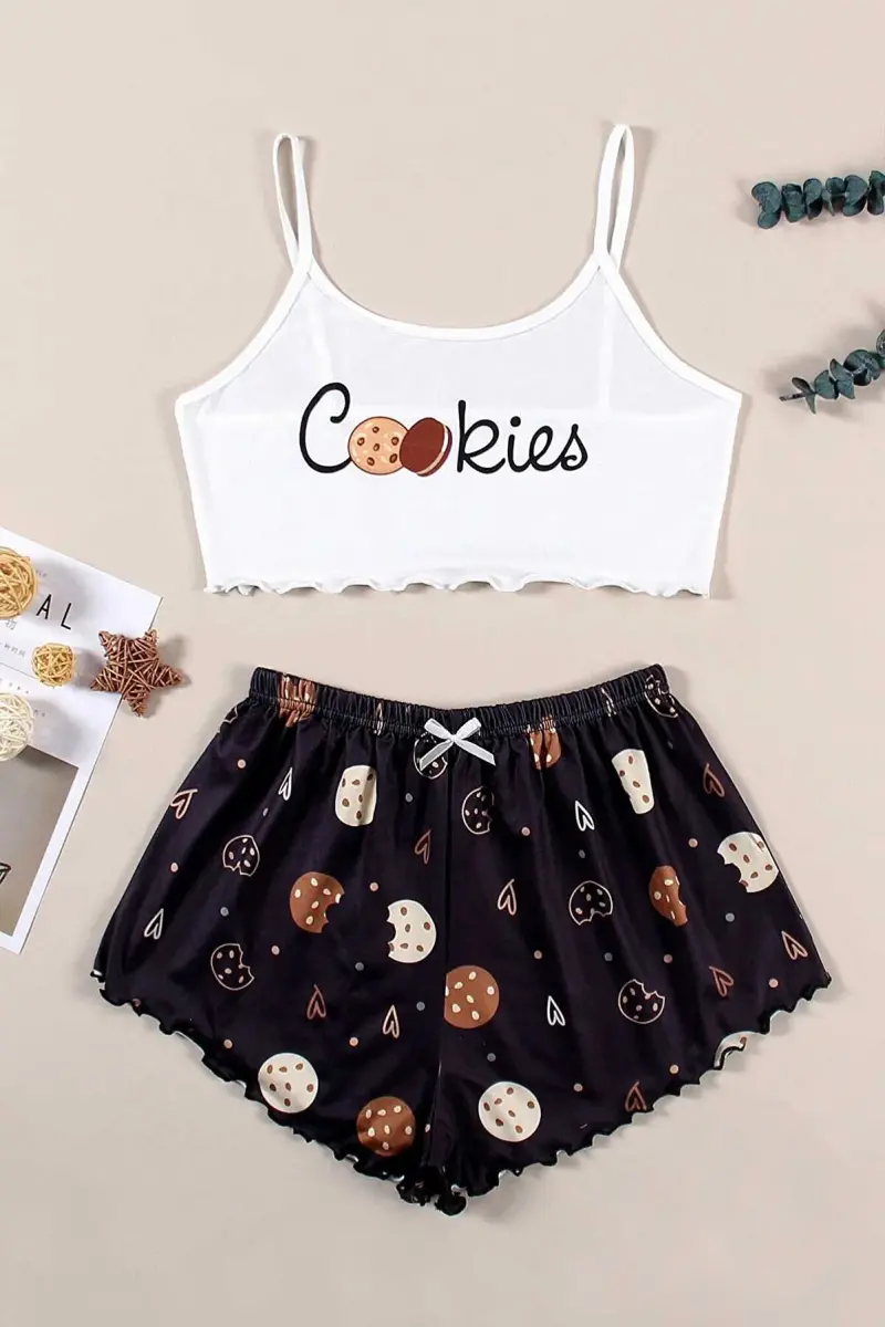Pembishomewear - Tex Süpersoft Şort Takımı,cookies3